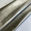 Metallic Pewter Top Grain Premium Leather Hide | Chrome Tanned | 50+ Square Feet | 1.5 mm / 4 Ounce | Upholstery Leather
