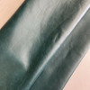 Dark Teal Top Grain Premium Leather Hide | Chrome Tanned | Semigloss Finish | 38+ Square Feet | 1.2 mm / 3 Ounce | Upholstery Leather