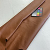 Cognac Brown Pebbled Top Grain Premium Leather Hide | Chrome Tanned | 20 + Square Feet | 1.5 mm / 4 ounce | Half Hide | Upholstery Leather