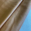 Medium Brown Natural Pebble Grain Premium Leather Hide | Chrome Tanned | Matte Finish | 50+ Square Feet | 1.5 mm / 3.5 Ounce | Upholstery Leather