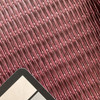 5 Yard Piece of Wicker Basket in Pinkish Purple | Faux Leather Upholstery Fabric | Heavily Textured | Heavy Weight / Ultra Durable | 54" Wide | By the Yard