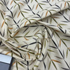 Rosemary in Spring | Modern Embroidery Green / Gold / Grey | Upholstery Fabric | Regal Fabrics Brand | 54" Wide | By the Yard
