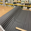 1.875 Yard Piece of Seaquest Roll N Pleat | Ebony / Black | PSQ-007 | PLEATED MARINE VINYL Fabric | SUN + SALT PROOF | 54 wide | By the Yard