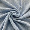 1.33 Yard Piece of Honeycomb Micro Fiber Blue | Absorbent Towel Fabric | Microfiber | Mook Fabrics | 60" Wide | By the Yard