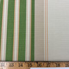 Recacril Monti Stripe R-074 Green / Beige / Orange  | Waterproof Awning & Marine Canvas | 100% Solution Dyed Acrylic | 47" Wide | By the Yard