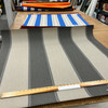 Recacril Cabriel Stripe R-349 Grey / Beige | Waterproof Awning & Marine Canvas | 100% Solution Dyed Acrylic | 47" Wide | By the Yard