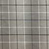 1.75 Yard Piece of Tallyho in Linen | Upholstery Fabric | Beige / Brown / Slate Windowpane Plaid | Ralph Lauren | Heavy Weight |  54" Wide | Sold BTY