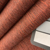 2.5 Yard Piece of Weekend in Crimson | Upholstery Fabric | Rust Red Textured | Medium Weight | 54" Wide | By The Yard