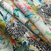 1.5 Yard Piece of Oasis Swavelle Digital Jurassica Slub Duck Oasis | Medium/Heavyweight Duck Fabric | Home Decor Fabric | 54" Wide