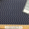 2 Yard Piece of Sunbrella Marine Dinghy 44405-0002 Navy | Heavyweight Outdoor, Basketweave Fabric | Home Decor Fabric | 54" Wide