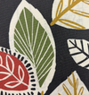 Honshu in River Rock | Home Decor Fabric | Leaves in Red / Green / Gold / Black | Covington | 54" Wide | By the Yard