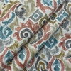 Jester in Tuscan | Home Decor Fabric | Brick / Blue / Gold / Grey / White | Magnolia Home Fashions | 54" Wide | By the Yard