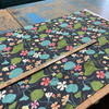 Nasturtiums in Coal | Home Decor Fabric | Floral in Green / Pink / Coral / Teal / Black | PK Lifestyle | 54" Wide | By the Yard