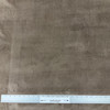 Taupe Brown Microfiber Velvet Fabric | Upholstery | Micro Stripe Texture | Heavy Weight | 54" Wide | By the Yard