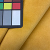 Mottled Design Flocked Velvet in Yellow | Upholstery Fabric | Heavy Weight | 54" Wide | By the Yard