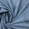 Microsuede in Denim Blue | Upholstery / Slipcover Fabric | Solid Blue | Medium Weight | 54" Wide | By the Yard
