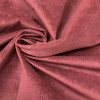 Mottled Design Flocked Velvet in Burgundy | Upholstery Fabric | Heavy Weight | 54" Wide | By the Yard