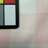 Anderson in Blush | Home Decor / Curtain Fabric | Buffalo Plaid | Pink and White | Premier Prints | 100% Cotton | 54" Wide | By the Yard