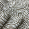 2 Yard Piece of Performatex Leafy Canope Outdoor Matelasse Taupe & Cream | Heavyweight Jacquard, Outdoor, Matelasse Fabric | Home Decor Fabric | 54" Wide