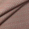 Sunbrella Deco Geo Flame 44384-0003 | 54 Inch Wide Furniture Weight Fabric | By The Yard