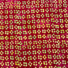 Garden Groove Small Flower in Lipstick | Banyan Batiks | Quilting Fabric | 44" Wide | 100% Cotton | Floral | Red / Yellow / Green