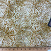 Boho Spirit Floral in Limestone | Banyan Batiks | Quilting Fabric | 44" Wide | 100% Cotton | Floral | Gold / Pale Yellow / Green