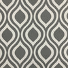 Emily Twill in Storm | Home Decor / Curtain Fabric | Grey and White | Premier Prints | 100% Cotton | 54" Wide | By the Yard