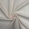 Classic Ticking in Baby Pink | Home Decor / Curtain Fabric | Pink and White | Premier Prints | 100% Cotton | 54" Wide | By the Yard