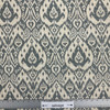 Ashmore in Pebble | Outdoor Waterproof Upholstery Fabric | Ikat | Grey / Off White | Richloom Brand | 100% Polyester | 54" Wide | By the Yard.