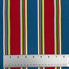 Tapas in Multi | Outdoor Waterproof Upholstery Fabric | Stripes | Red / Blue / Green / Yellow / White | Richloom Brand | 100% Polyester | 54" Wide | By the Yard