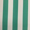 Cabana Stripe in Mint | Outdoor Waterproof Upholstery Fabric | Stripes | Minty Green / White | Richloom Brand | 100% Polyester | 54" Wide | By the Yard.