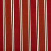 Malbers in Red | Outdoor Waterproof Upholstery Fabric | Stripes | Red / Brick Orange / Beige | Richloom Brand | 100% Polyester | 54" Wide | By the Yard.