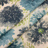 Gardenia in Seaglass | Outdoor Waterproof Upholstery Fabric | Floral | Blue / Green / White | Richloom Brand | 100% Polyester | 54" Wide | By the Yard