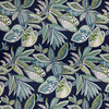 Crestwood in Marine | Outdoor Waterproof Upholstery Fabric | Stylized Foliage | Green / Blue / Turquoise | Richloom Brand | 100% Polyester | 54" Wide | By the Yard