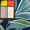 Crestwood in Marine | Outdoor Waterproof Upholstery Fabric | Stylized Foliage | Green / Blue / Turquoise | Richloom Brand | 100% Polyester | 54" Wide | By the Yard