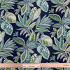 Crestwood in Marine | Outdoor Waterproof Upholstery Fabric | Stylized Foliage | Green / Blue / Turquoise | Richloom Brand | 100% Polyester | 54" Wide | By the Yard