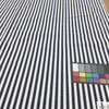 2.5 Yard Piece of Striped Canvas Fabric in Navy Blue and White | Slipcovers / Upholstery | 100 % Cotton | 54" Wide | By the Yard | Manu in Navy