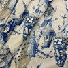 1 Yard Piece of Harrison Howard Ocean Wonders Twill Luna | Medium Weight Twill Fabric | Home Decor Fabric | 54" Wide