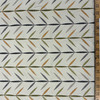 2.5 Yard Piece of Rosemary in Spring | Modern Embroidery Green / Gold / Grey | Upholstery Fabric | Regal Fabrics Brand | 54" Wide | By the Yard
