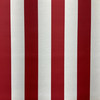 1.5 Yard Piece of Cabana in Red | OUTDOOR Home Decor Fabric | Stripes Red / White | Berkshire Homes | Medium Weight | 54" Wide | By the Yard