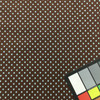 1.75 Yard Piece of Polka Dots | Home Decor Fabric | Brown / Blue | Drapery | 54" Wide | By the Yard | Premier Prints "Dottie"