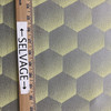 2.87 Yard Piece of Sunbrella European HEXJ207 Hexagon Lemon | Very Heavyweight Outdoor Fabric | Home Decor Fabric | 54" Wide