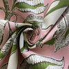 1.5 Yard Piece of Botanical in Pink | Home Decor Fabric | Large Scale Leaves in Pink / Green | PKL Studio | 45" Wide | By the Yard