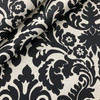 1 Yard Piece of Waverly Sun N Shade Essence Onyx | Medium Weight Outdoor Fabric | Home Decor Fabric | 54" Wide