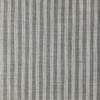 1.75 Yard Piece of Lucera in Pewter | Upholstery / Slipcover Fabric | Stripes in Off White / Grey | Medium Weight | 54" Wide | By the Yard