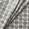 2 Yard Piece of P Kaufmann A Fresh Take Zuri Embroidered Woven Dove | Medium Weight Duck Fabric | Home Decor Fabric | 54" Wide