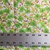 2.75 Yard Piece of Lime Green Floral Print Lightweight Woven Fabric | Poly Cotton | Drapery Apparel Lining Crafts