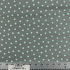 Mint Condition Polka Dot Quilting Cotton Fabric | Grey / Mint Green  | Emma & Mila | 44 Wide | 100% Cotton | By the Yard