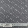 With Love Spotted Quilting Cotton Fabric | Polk Dot | Grey on Grey  | Emma & Mila | 44 Wide | 100% Cotton | By the Yard
