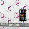 Cameo in Iris Quilting Cotton Fabric | Unicorns / Moon / Stars | Purple / Pink / White / Green  | Emma & Mila | 44 Wide | 100% Cotton | By the Yard